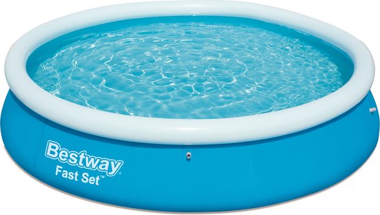 Bestway Fast Set opblaasbaar rond zwembad 57273 (366x76 cm)