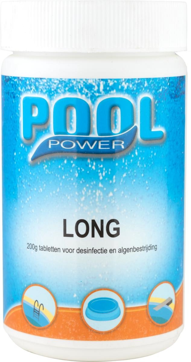 Pool Power Long desinfectiemiddel voor zwembaden - 1 kg
